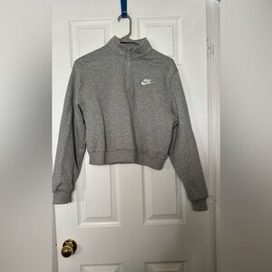 Cropped Nike girls zip up jacket